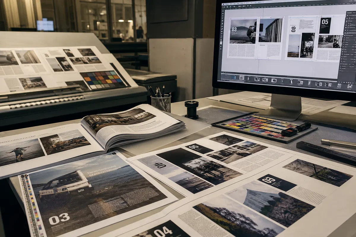 Diseño gráfico y artes finales para imprenta